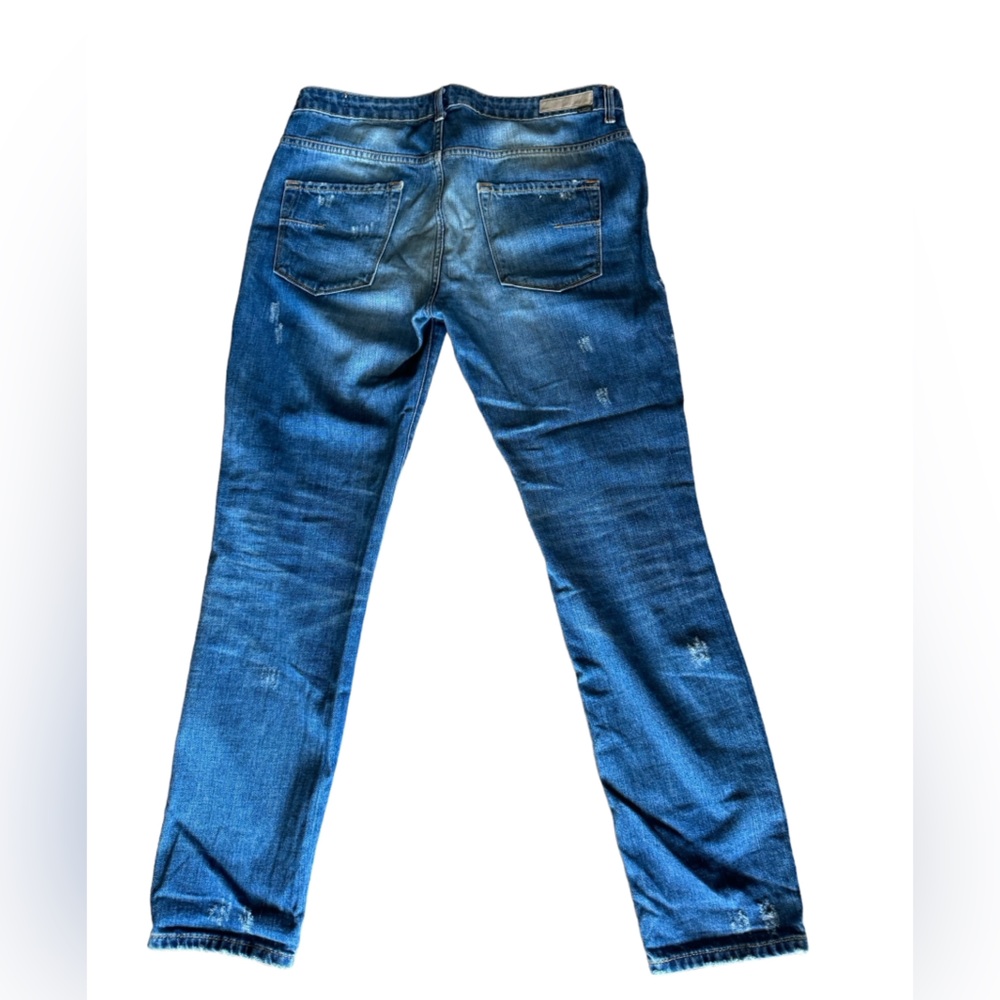 Mauro M. Grifoni Denim Streetwear Women’s 29 Distressed Jeans High End Italy - Picture 2 of 14